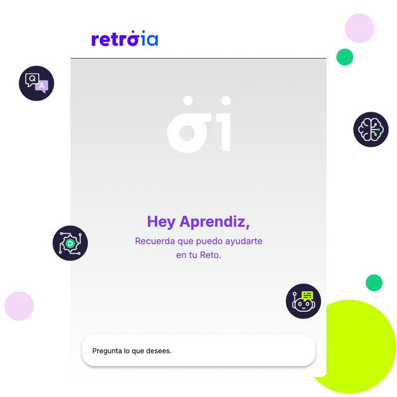 Coach IA como parte de una experiencia de aprendizaje y desarrollo de habilidades